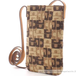 Gerard Darel Sac telephone Ladyphone motif jacquard*Femme Etuis Smartphone