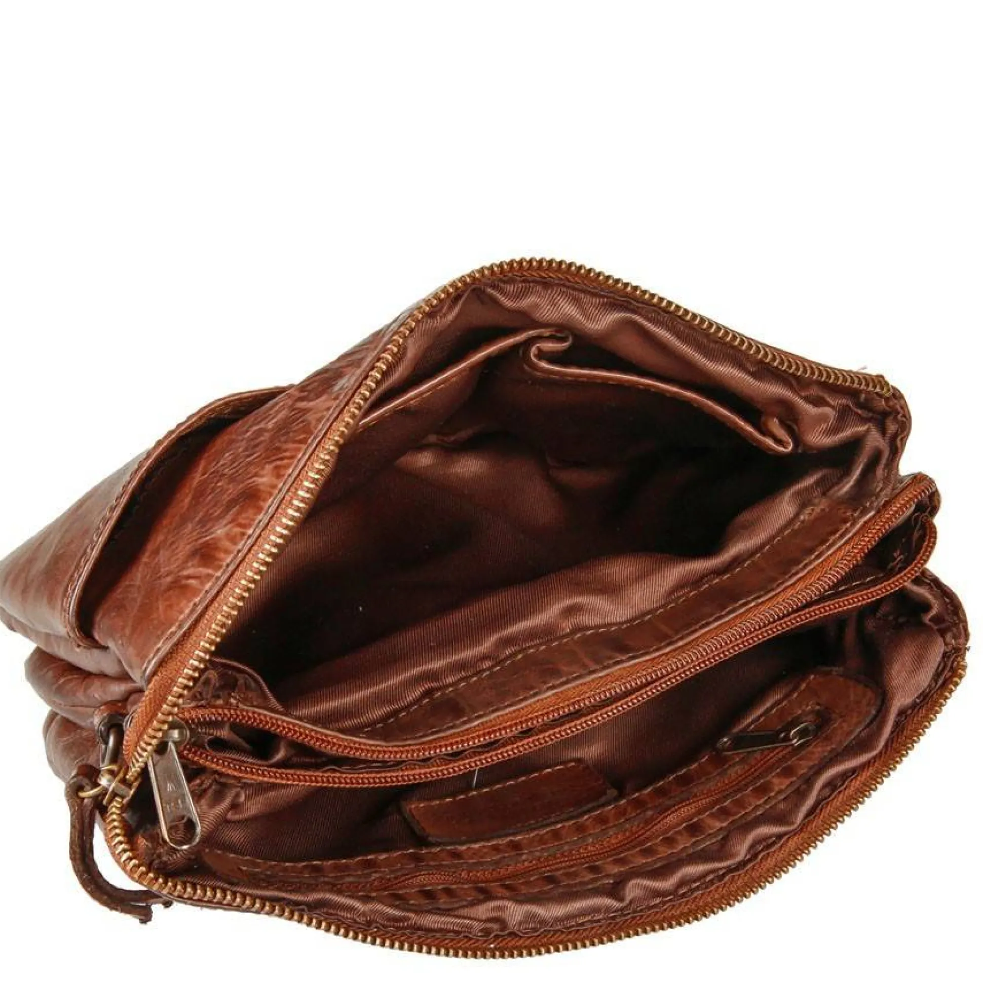 Gianni Conti Sac travers en cuir a multiples rangements*Femme Sacs Bandoulière