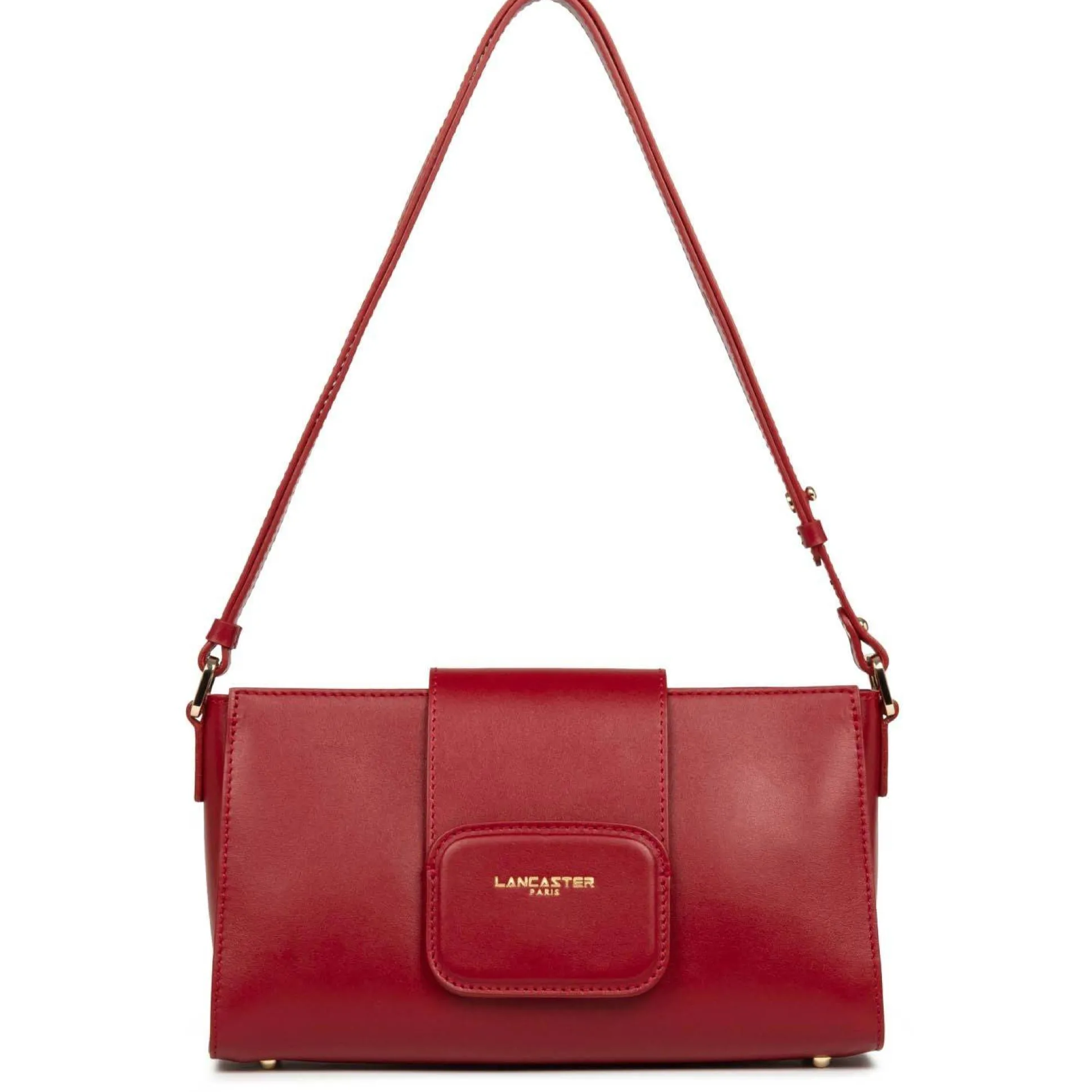 Lancaster Sac trotteur a rabat aimante Paris PAD*Femme Sacs Porté Épaule