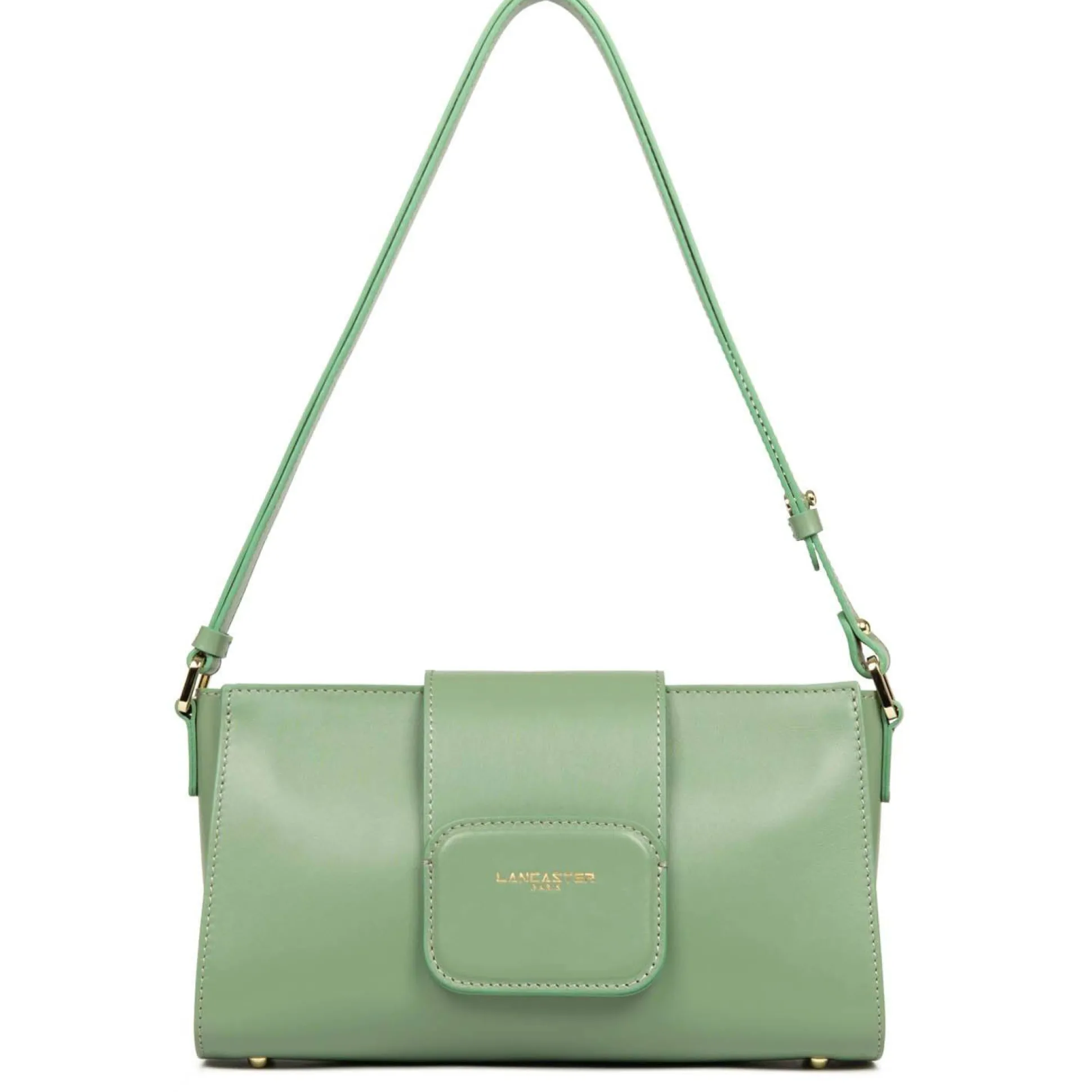 Lancaster Sac trotteur a rabat aimante Paris PAD*Femme Sacs Porté Épaule