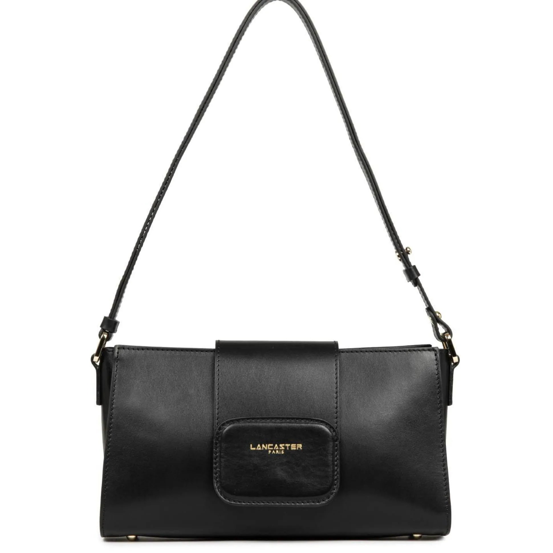 Lancaster Sac trotteur a rabat aimante Paris PAD*Femme Sacs Porté Épaule