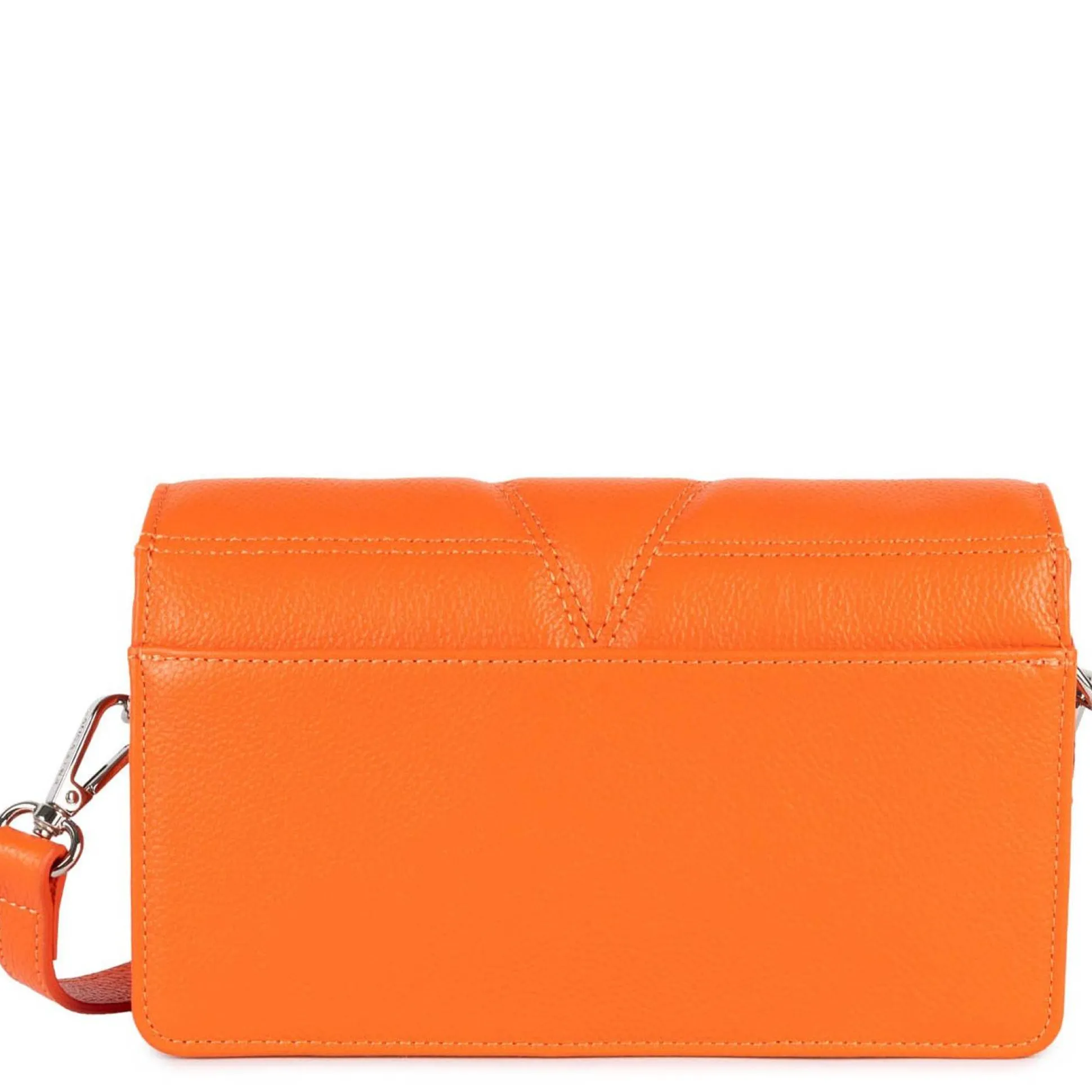 Lancaster Sac trotteur a rabat en cuir graine L'Alpha*Femme Sacs Bandoulière