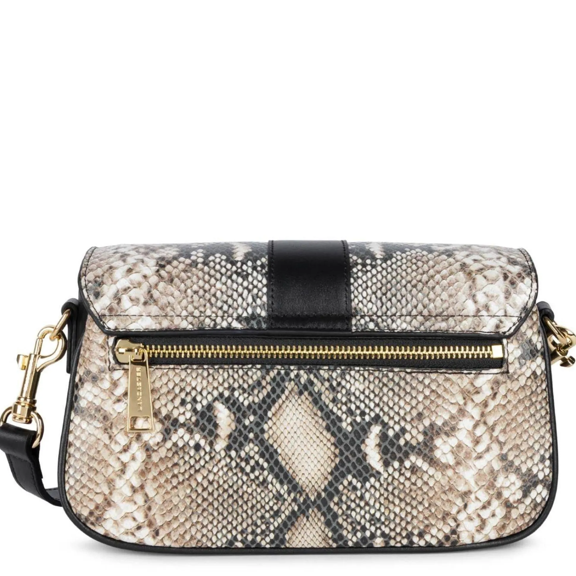 Lancaster Sac trotteur a rabat M Python Fia*Femme Sacs Bandoulière