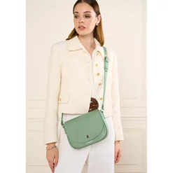 Lancaster Sac trotteur a rabat Milano Bao en cuir*Femme Sacs Bandoulière