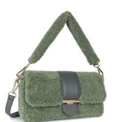 Lancaster Sac trotteur a rabat Moumoute*Femme Sacs Porté Épaule