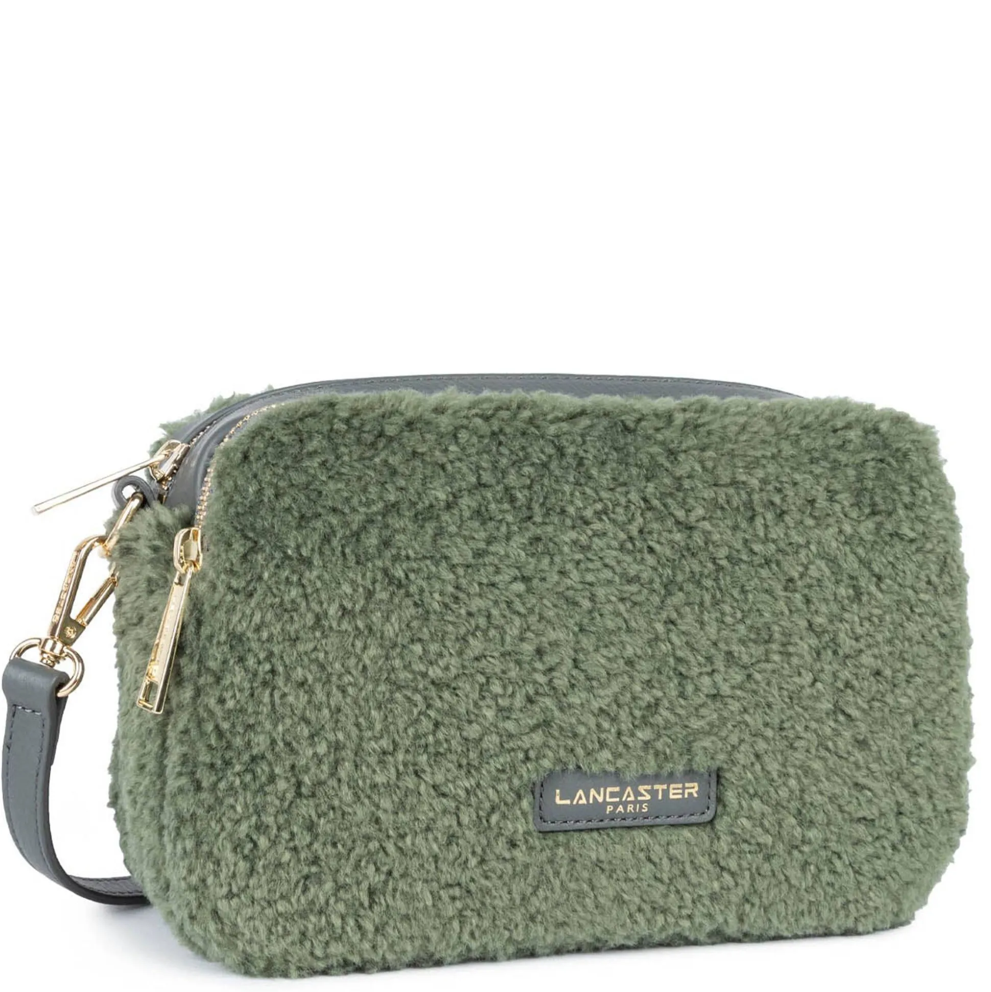Lancaster Sac trotteur effet polaire Moumoute*Femme Sacs Bandoulière
