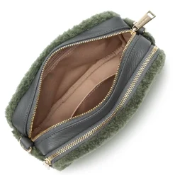 Lancaster Sac trotteur effet polaire Moumoute*Femme Sacs Bandoulière