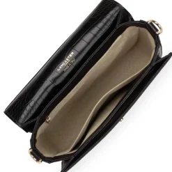 Lancaster Sac trotteur Exotic Valor a rabat croco*Femme Sacs Bandoulière