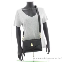 Lancaster Sac trotteur Foulonne Double rabat fermoir*Femme Sacs Bandoulière