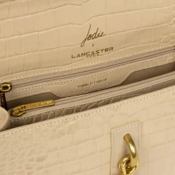 Lancaster Sac trotteur Jodie a rabat avec fermoir*Femme Sacs Bandoulière