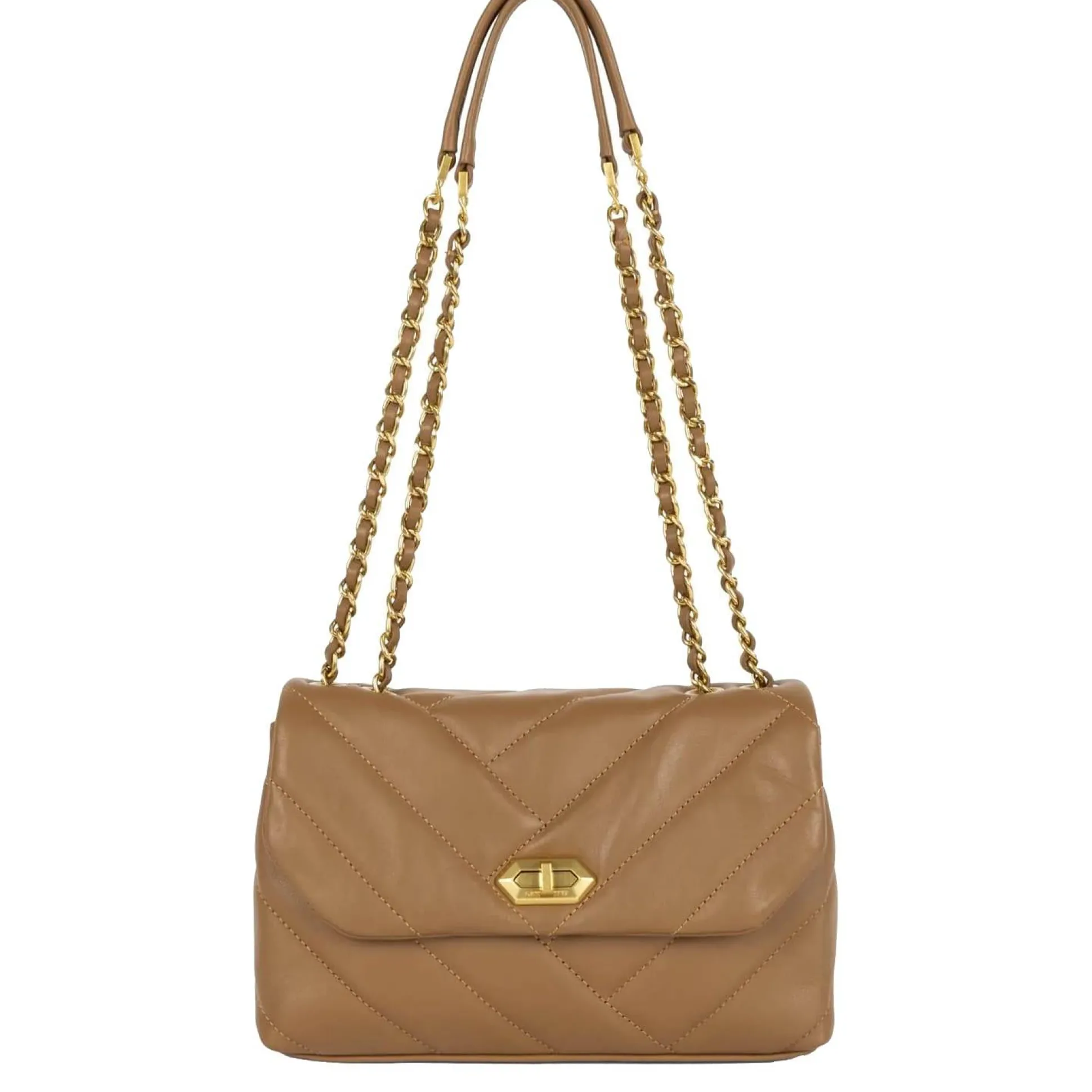 Lancaster Sac trotteur M Soft Matelasse rabat fermoir*Femme Sacs Bandoulière