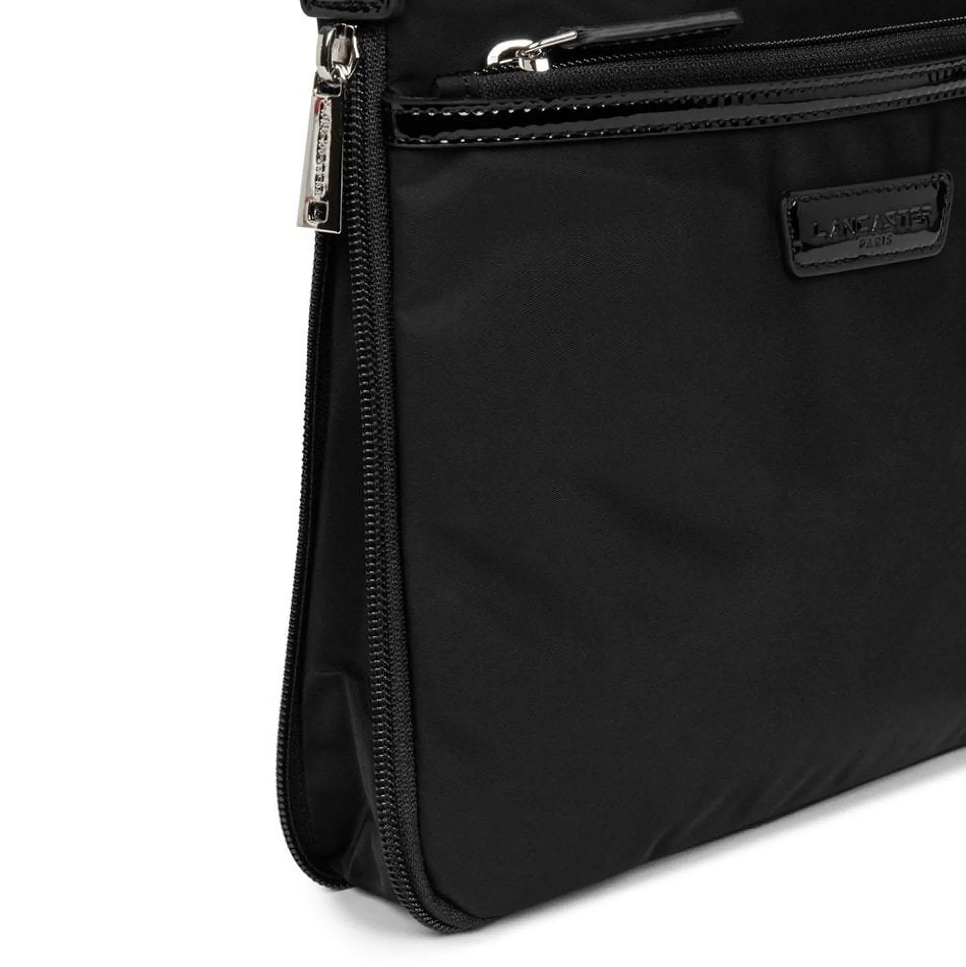 Lancaster Sac trotteur multipoches Basic Verni*Femme Sacs Porté Épaule|Sacs Bandoulière