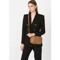 Lancaster Sac trotteur zippe Firenze en cuir*Femme Sacs Bandoulière