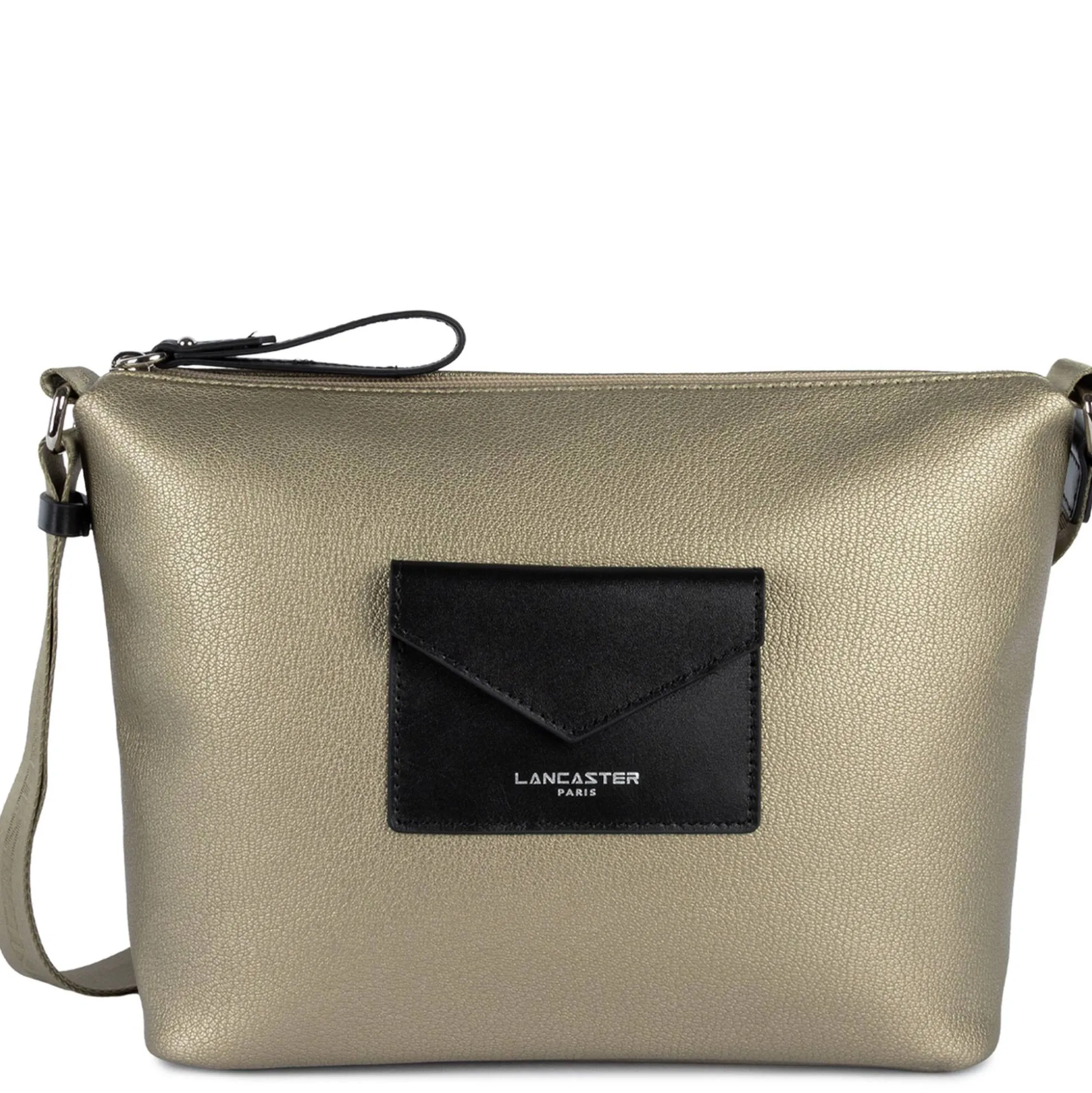 Lancaster Sac trotteur zippe Maya poche enveloppe*Femme Sacs Bandoulière