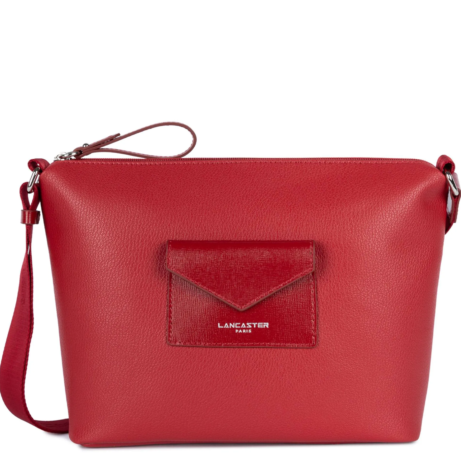 Lancaster Sac trotteur zippe Maya poche enveloppe*Femme Sacs Bandoulière