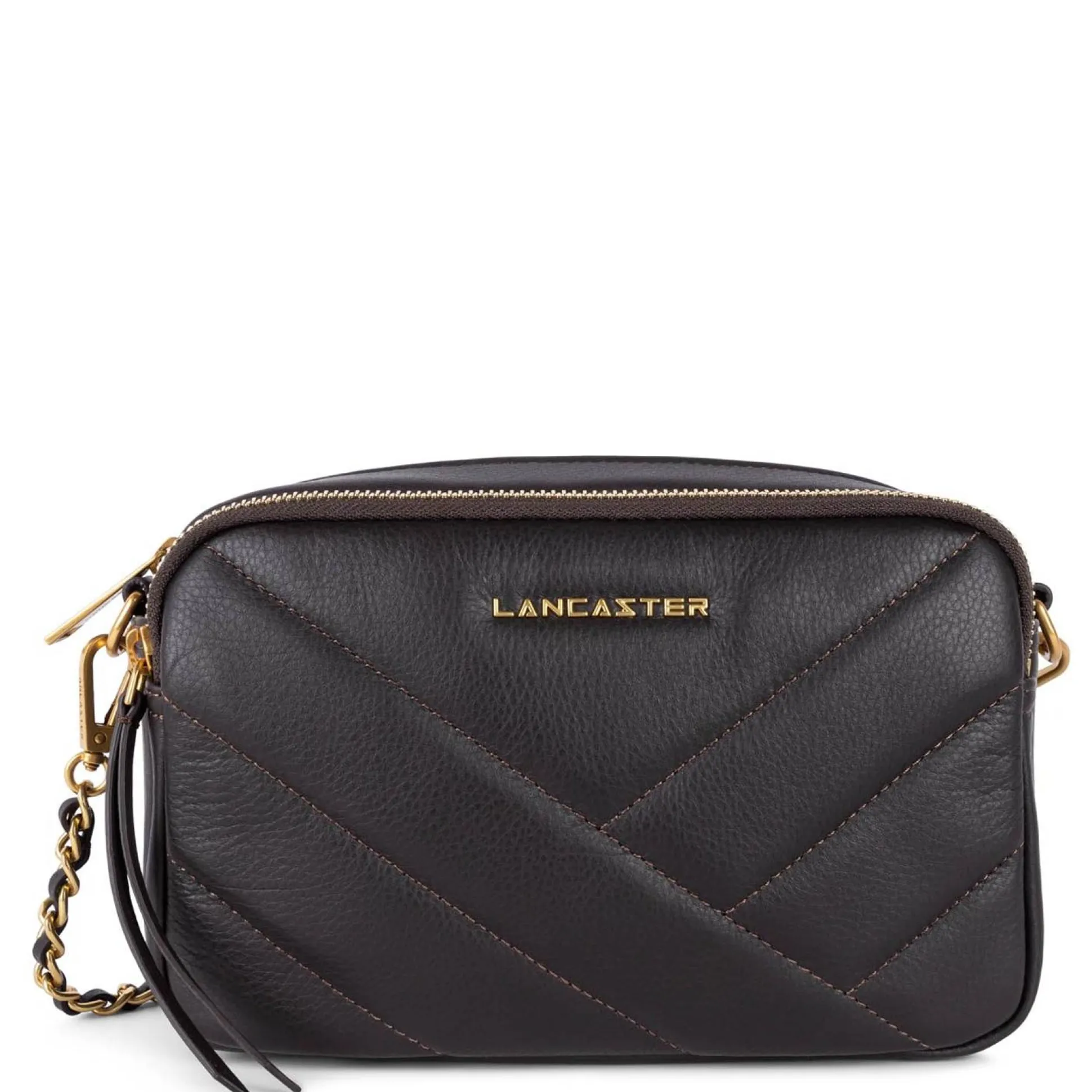 Lancaster Sac trotteur zippe Soft Matelasse*Femme Sacs Bandoulière