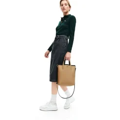 Lacoste Sac vertical reversible Anna avec pochette*Femme Sacs Cabas