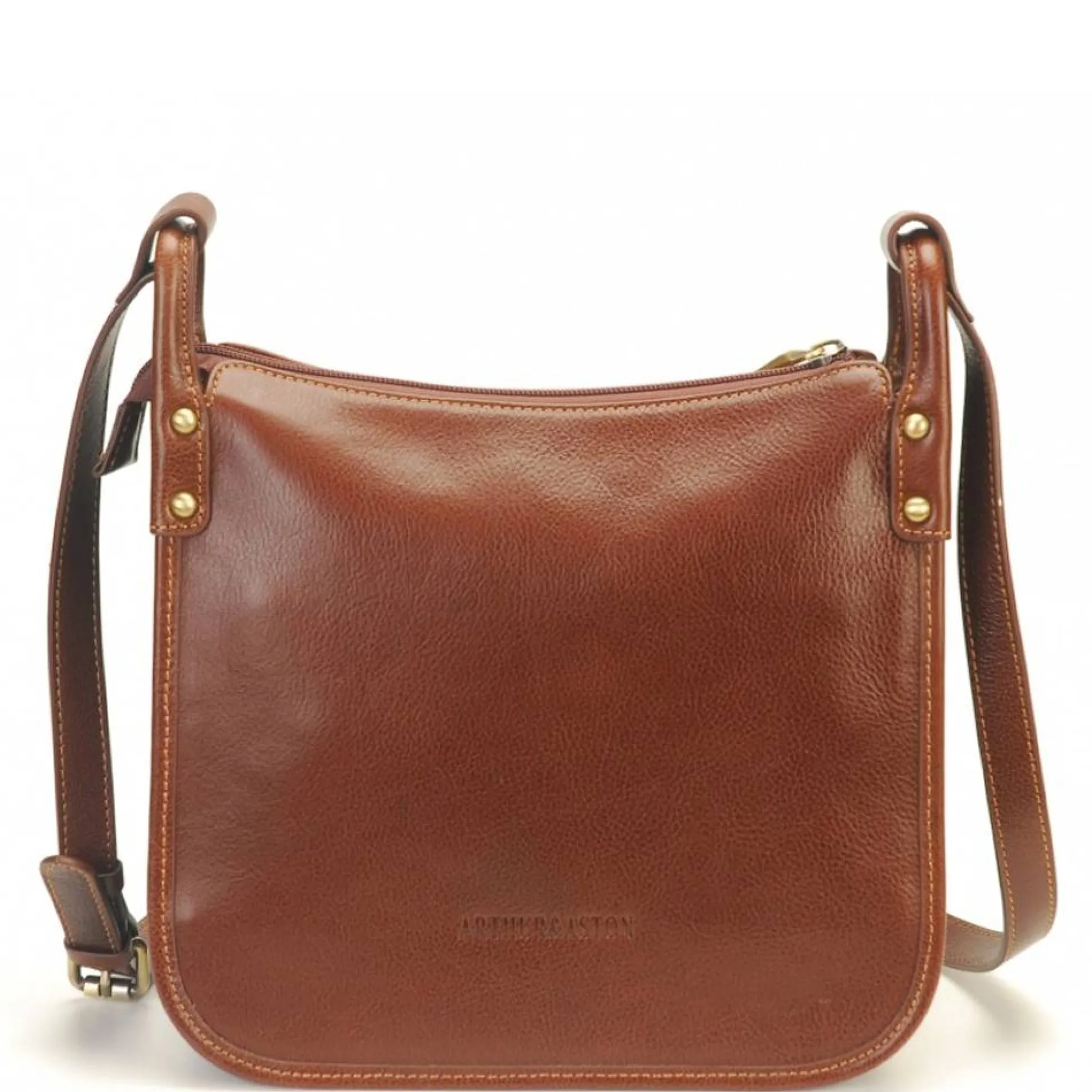 Arthur Aston Sac zippe Edith porte travers en cuir*Femme Sacs Bandoulière