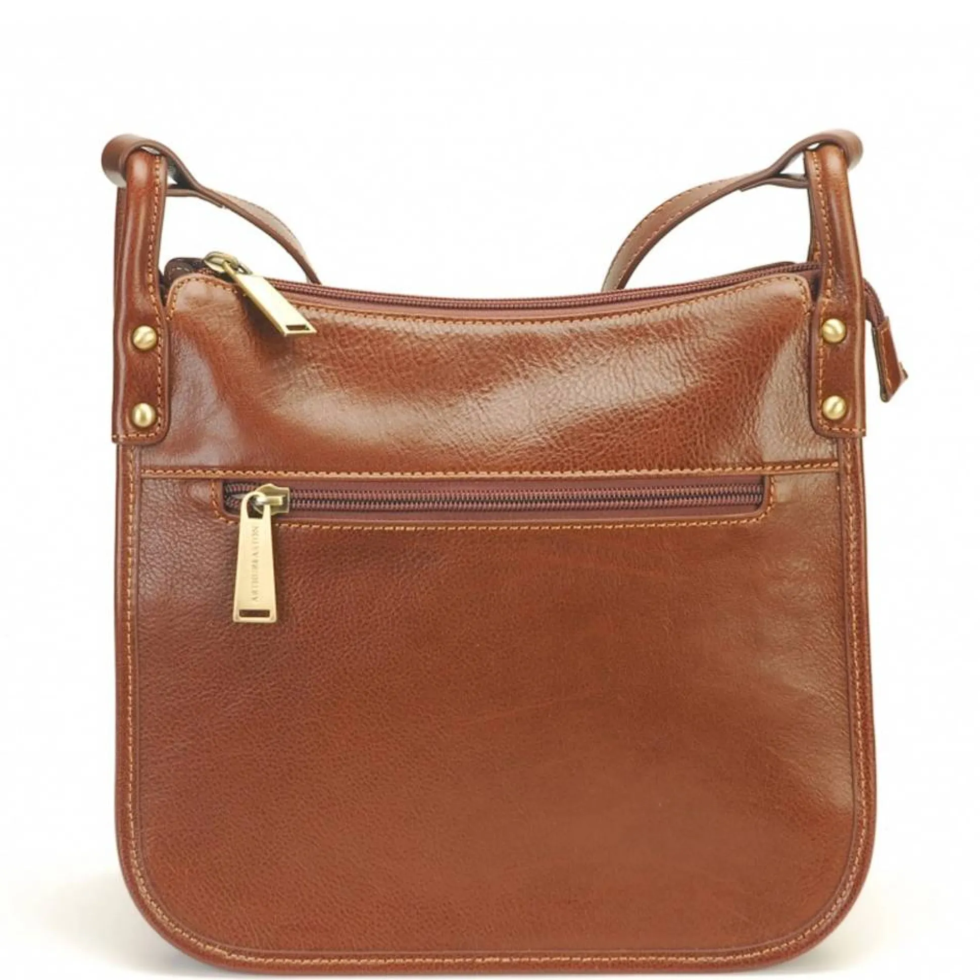 Arthur Aston Sac zippe Edith porte travers en cuir*Femme Sacs Bandoulière