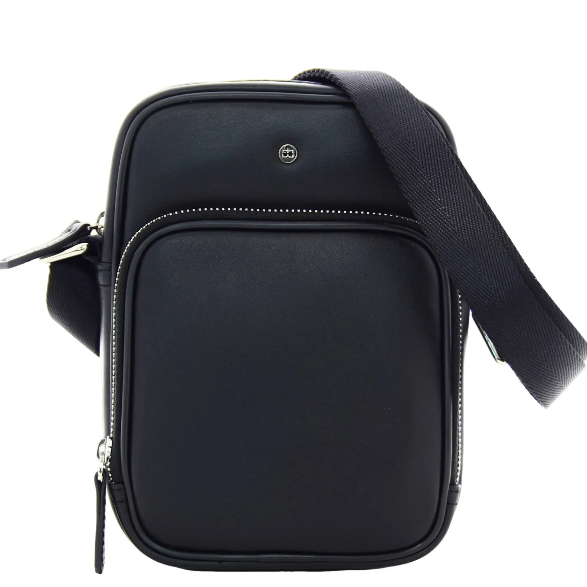 David William Sacoche a bandouliere en cuir lisse*Homme Sacoches Homme