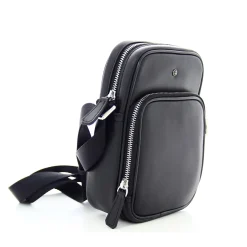 David William Sacoche a bandouliere en cuir lisse*Homme Sacoches Homme