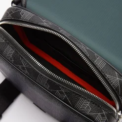 Lacoste Sacoche a rabat clipse The Blend en toile*Homme Sacoches Homme