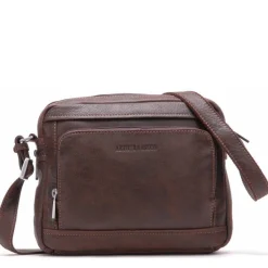 Arthur Aston Sacoche Cristiano cuir destroy*Homme Sacs Besace