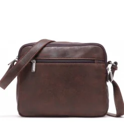 Arthur Aston Sacoche Cristiano cuir destroy*Homme Sacs Besace