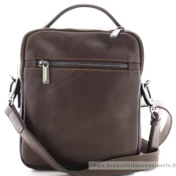 Arthur Aston Sacoche en cuir 2 compartiments Jasper*Homme Sacoches Homme