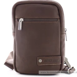 Arthur Aston Sacoche Holster en cuir Oscar*Homme Petites Sacoches Homme
