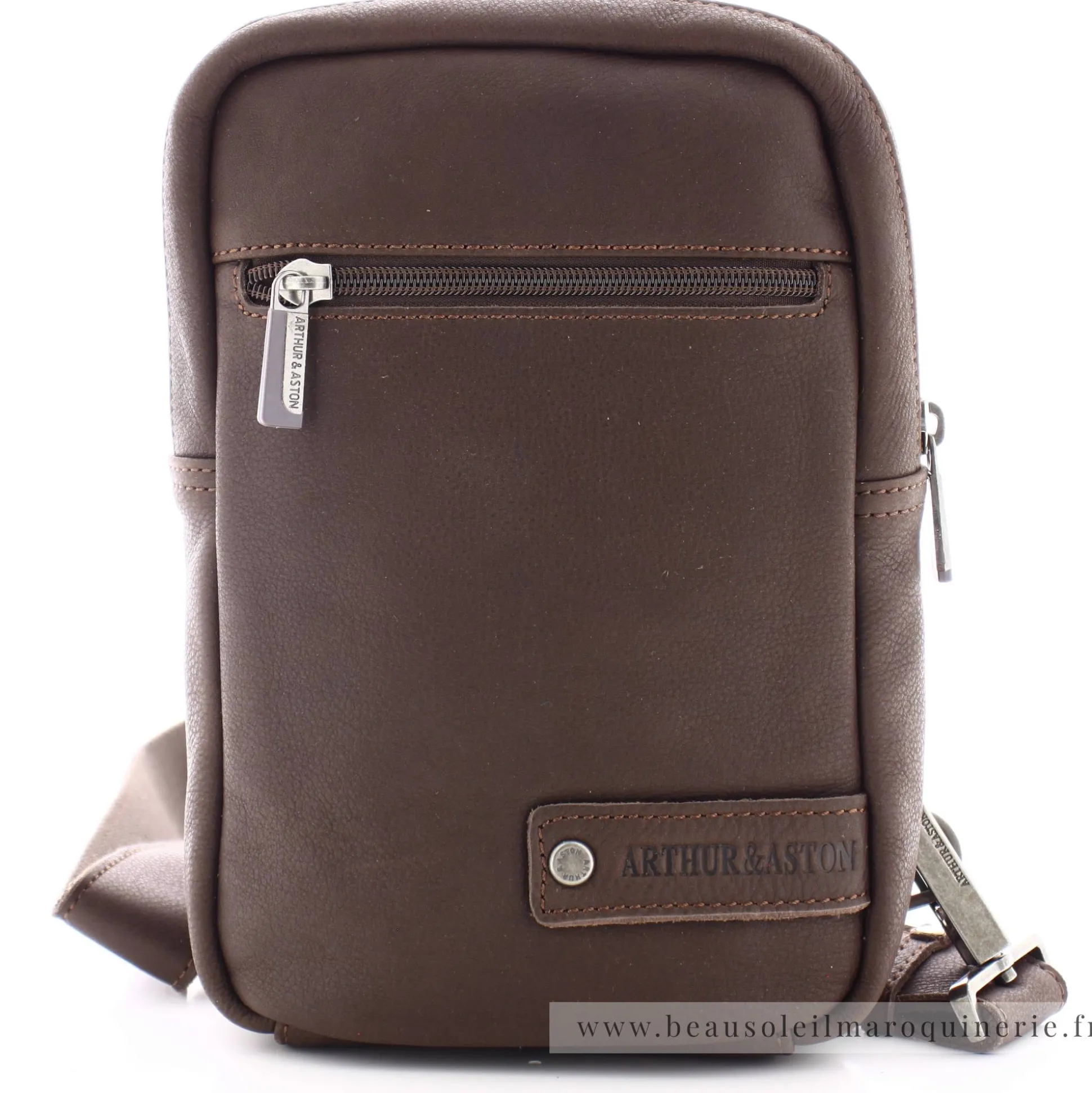 Arthur Aston Sacoche Holster en cuir Oscar*Homme Petites Sacoches Homme