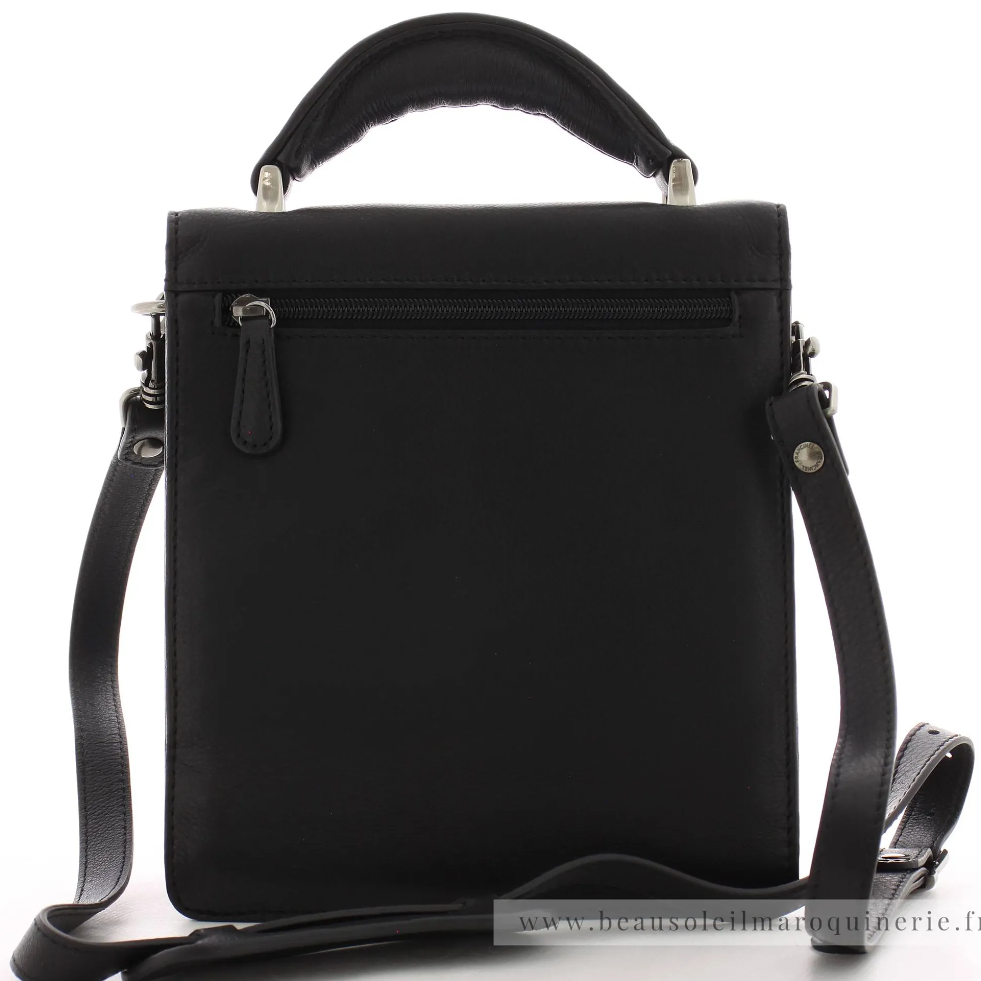 Francinel Sacoche homme cuir a rabat Barcelone*Homme Sacoches Homme