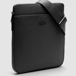 Lacoste Sacoche homme cuir pique Chantaco*Homme Sacoches Homme
