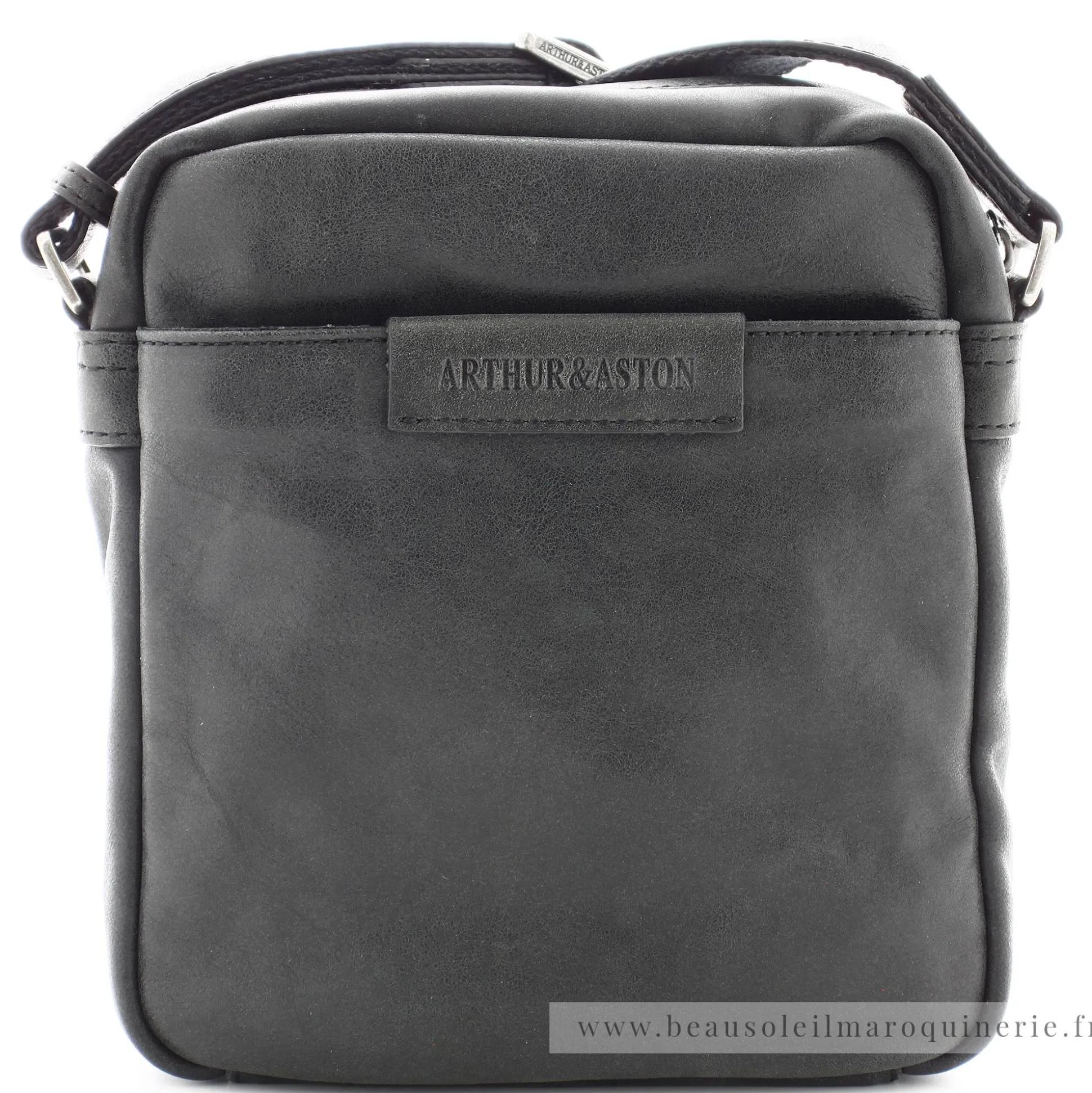 Arthur Aston Sacoche homme Diego en cuir M*Homme Petites Sacoches Homme