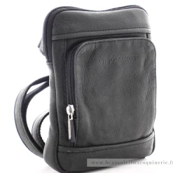 Arthur Aston Sacoche pochette homme en cuir Destroy*Homme Petites Sacoches Homme