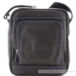 Arthur Aston Sacoche taille moyenne cuir plonge Pablo*Homme Petites Sacoches Homme|Sacs Besace