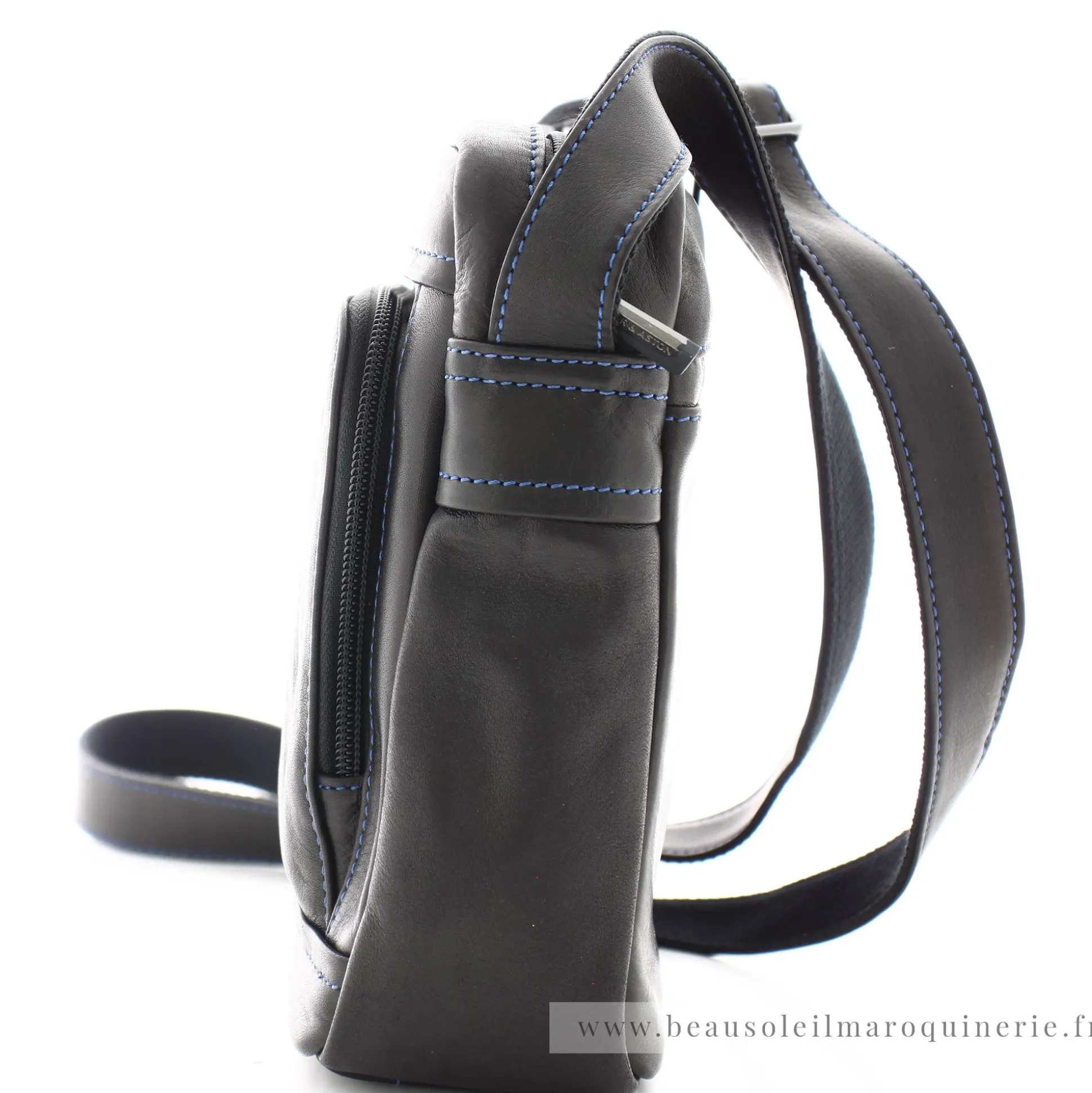 Arthur Aston Sacoche taille moyenne cuir plonge Pablo*Homme Petites Sacoches Homme|Sacs Besace