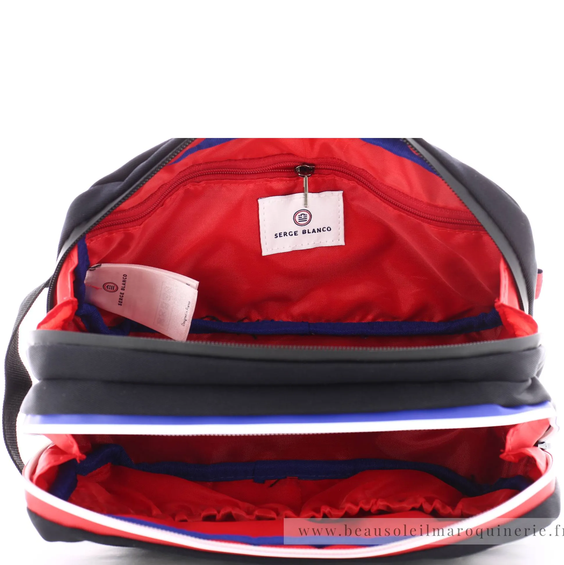 Serge Blanco Trousse de toilette double Basik* Trousses De Toilette
