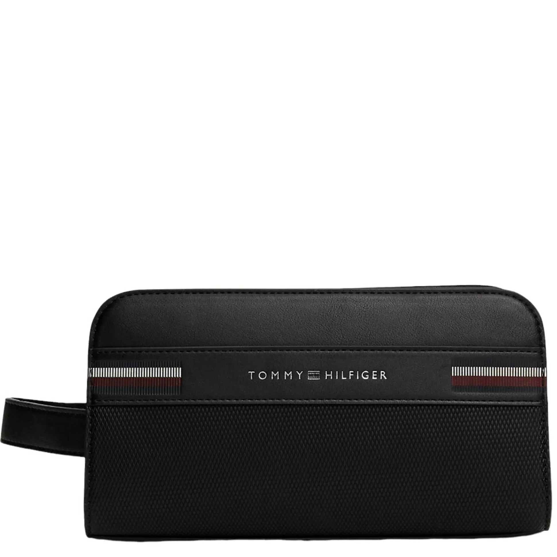 Tommy Hilfiger Trousse de toilette en cuir graine Corporate* Trousses De Toilette