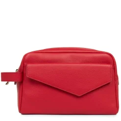 Lancaster Trousse de toilette zippee Zoe en cuir* Trousses De Toilette