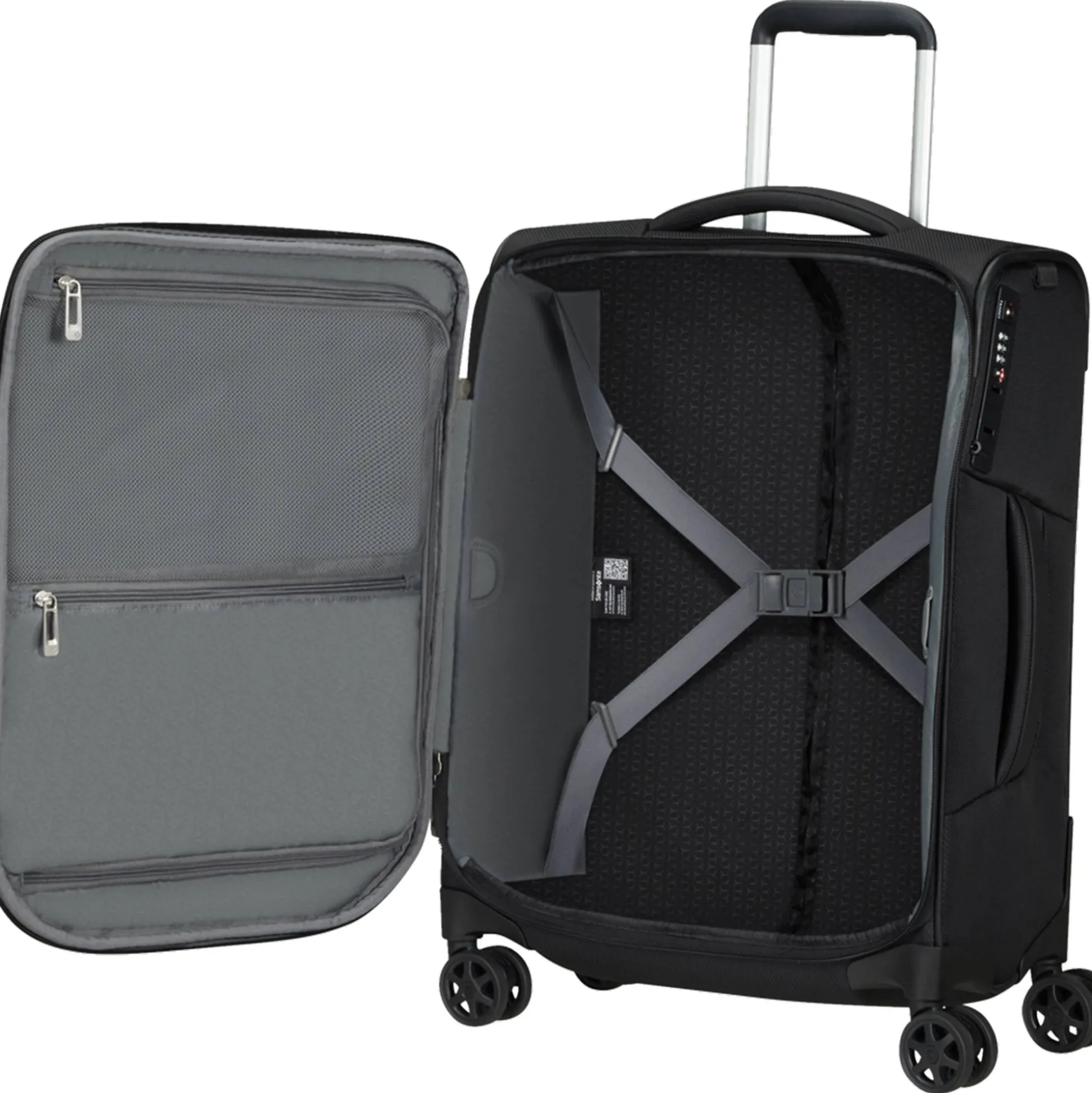 Samsonite Valise cabine 55cm souple Respark 4 roues* Valises 4 Roues